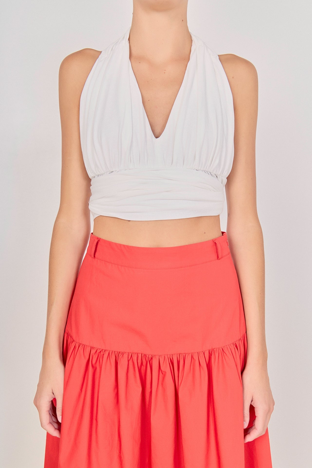 Convertible Knit Strap Top