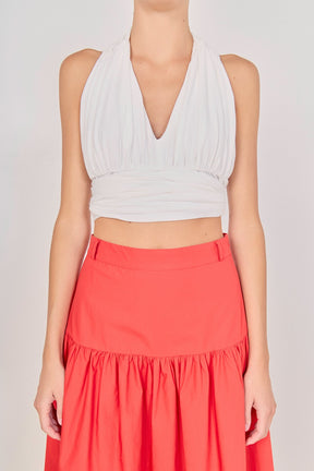 Convertible Knit Strap Top
