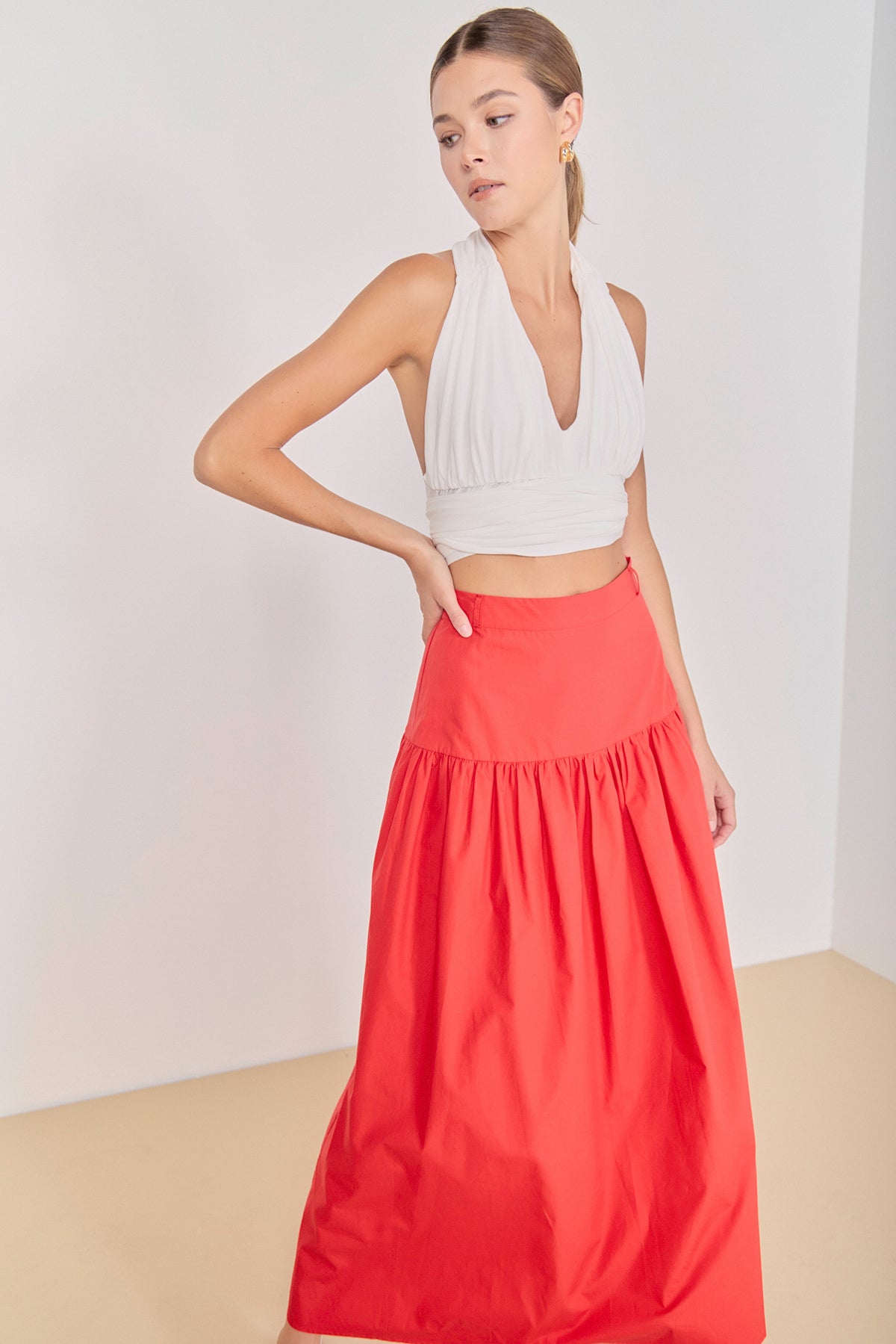 Convertible Knit Strap Top