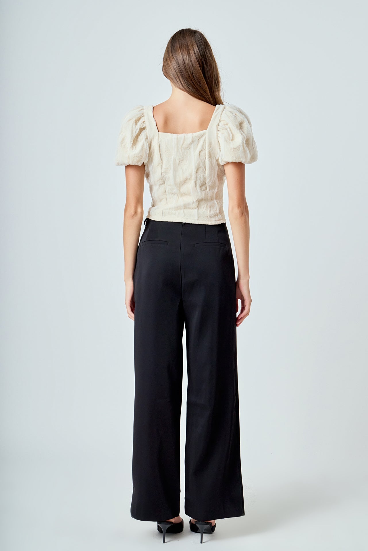 ENDLESS ROSE - Stretch Texture Top - TOPS available at Objectrare