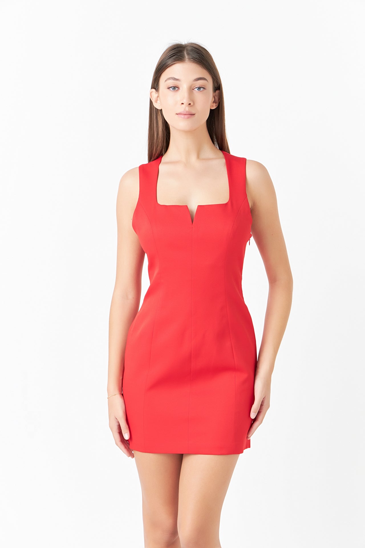 ENDLESS ROSE - Structured Mini Dress - DRESSES available at Objectrare