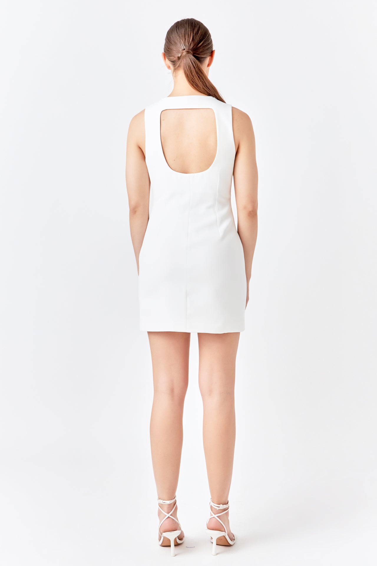 ENDLESS ROSE - Structured Mini Dress - DRESSES available at Objectrare