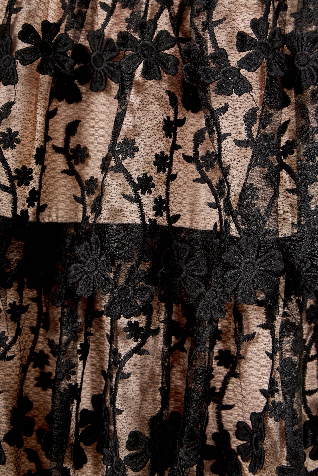 ENDLESS ROSE - Crochet Layered Midi Dress - DRESSES available at Objectrare