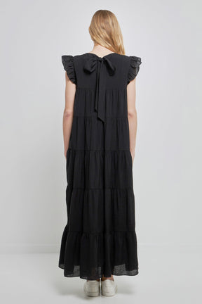 ENGLISH FACTORY - English Factory - Tiered Maxi Dress - DRESSES available at Objectrare