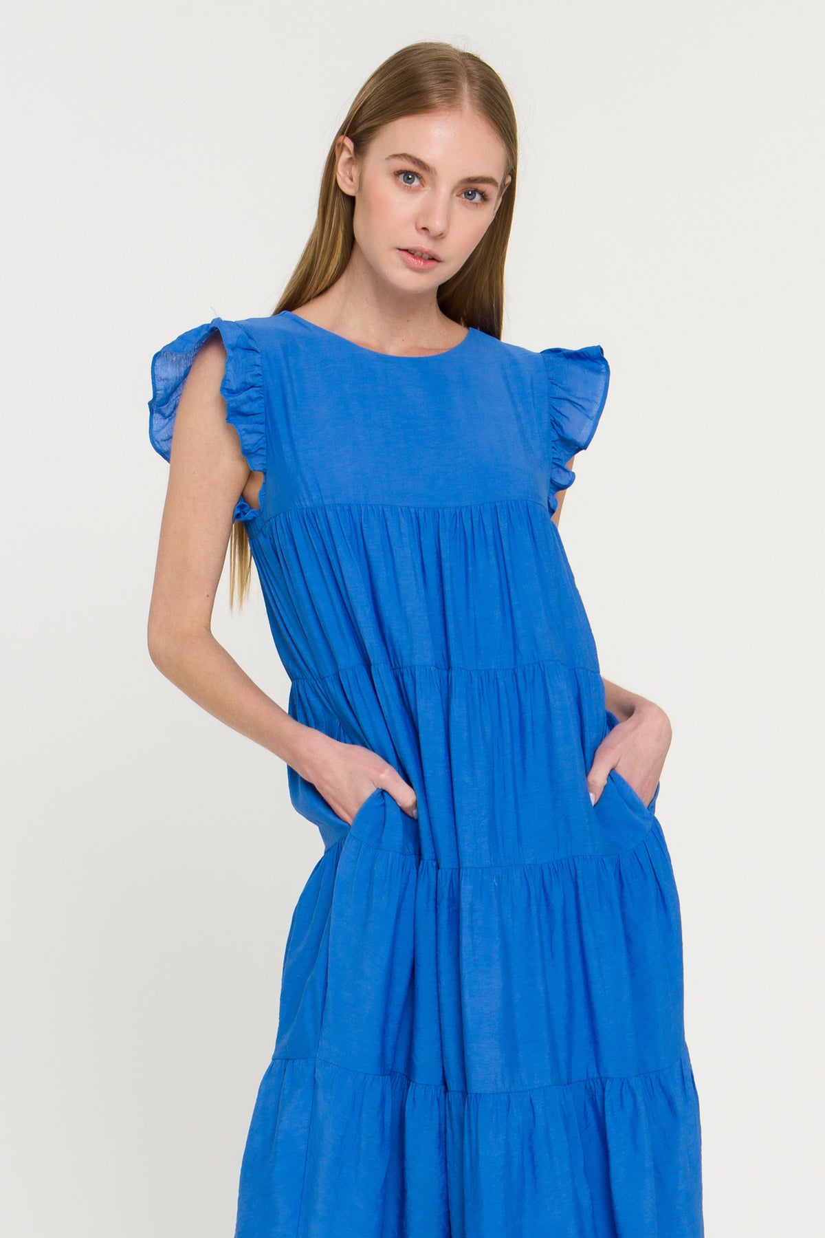 Ruffle Tiered Maxi Dress