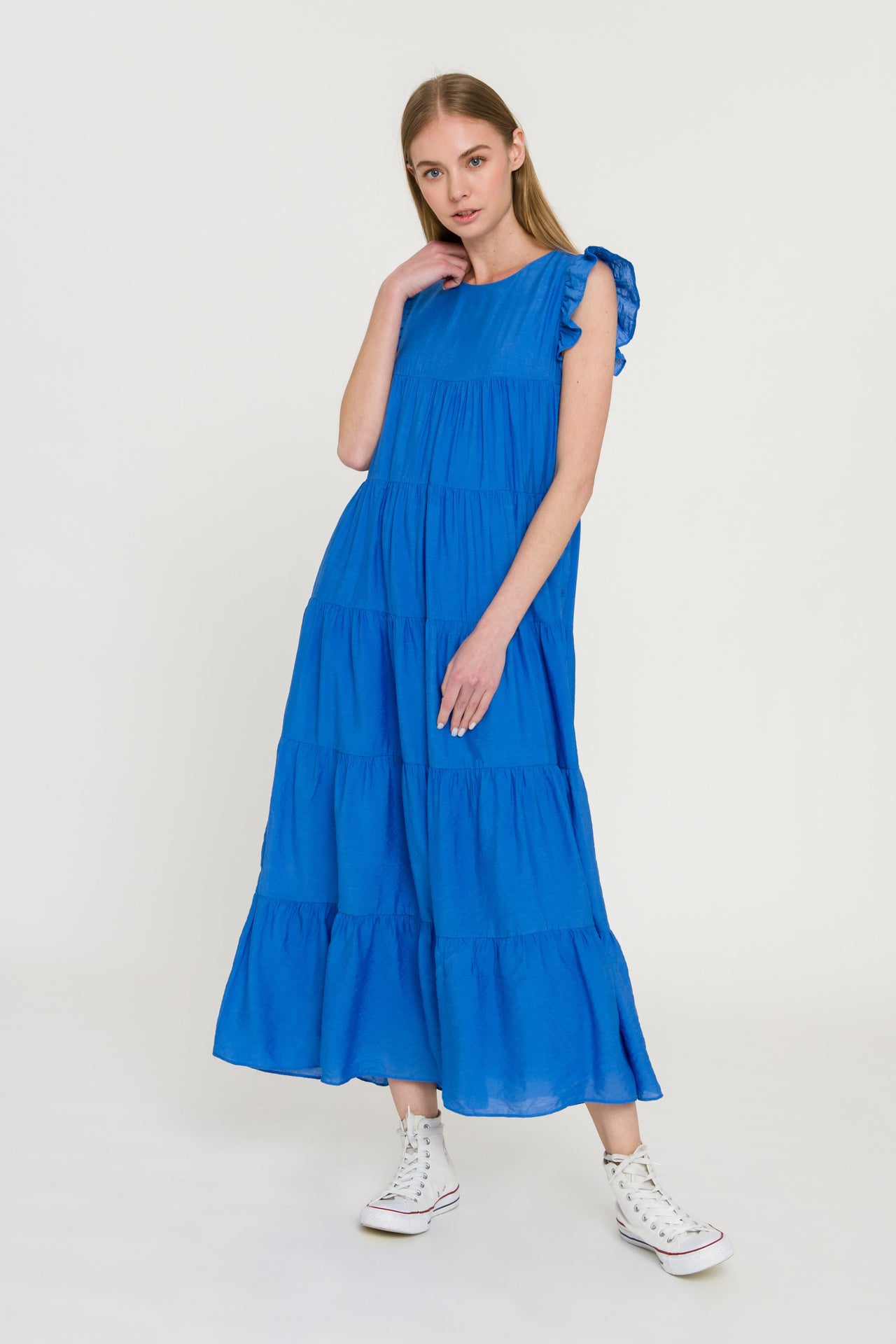 Ruffle Tiered Maxi Dress
