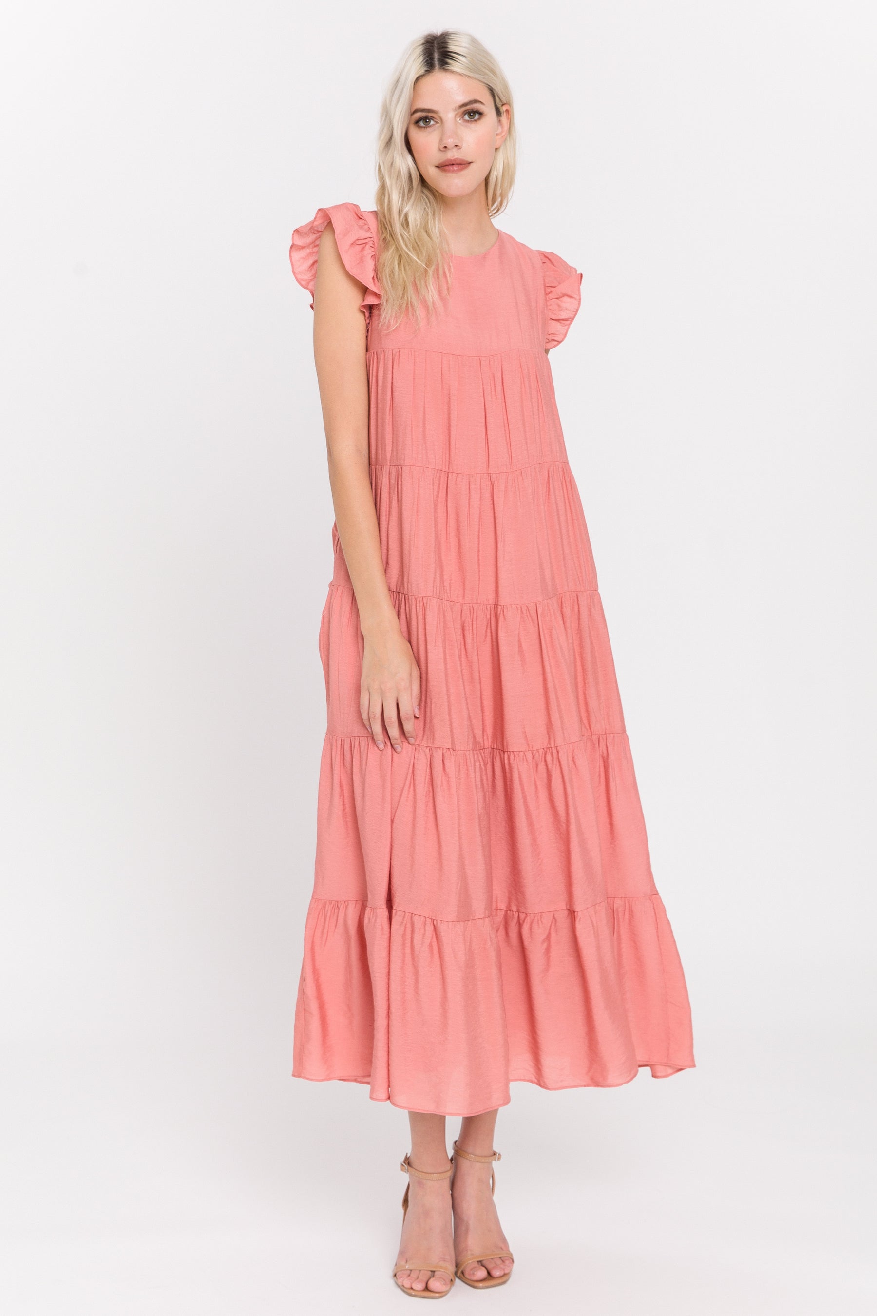 Ruffle Tiered Maxi Dress