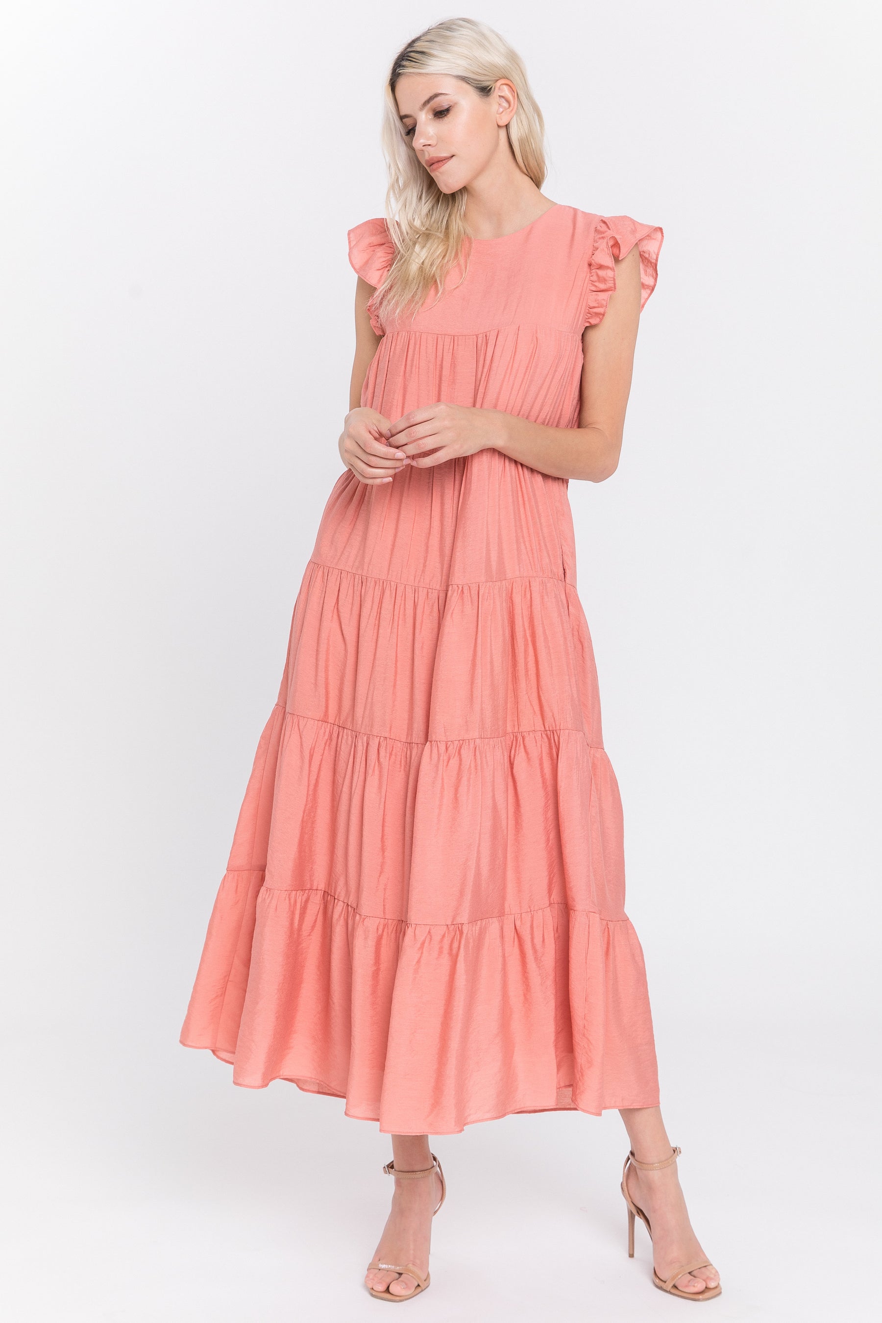 Ruffle Tiered Maxi Dress