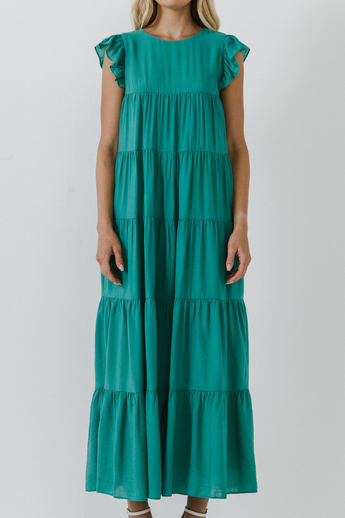 ENGLISH FACTORY - English Factory - Tiered Maxi Dress - DRESSES available at Objectrare