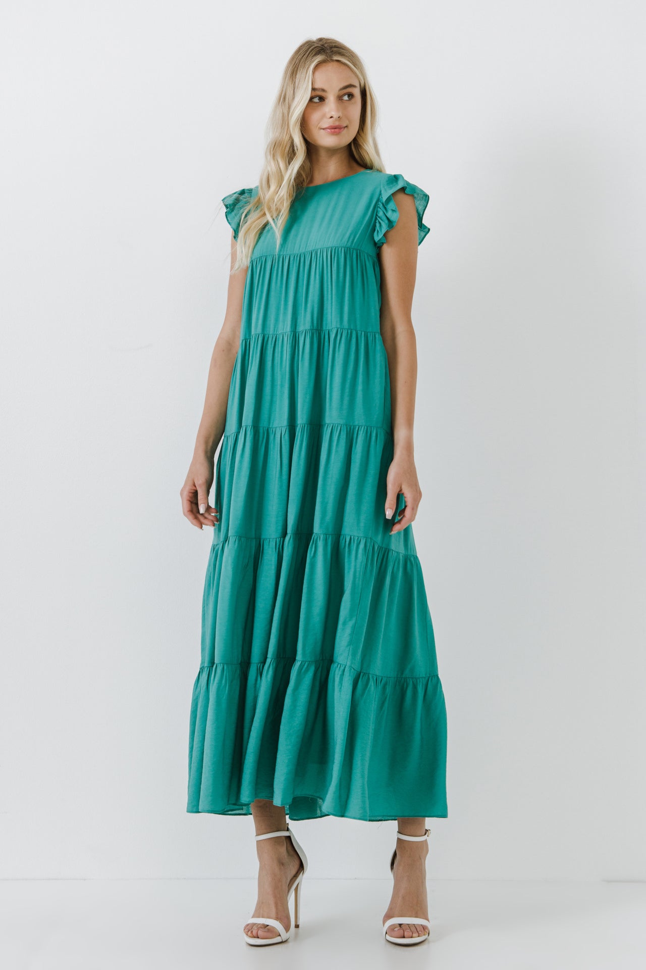 English Factory - Tiered Maxi Dress