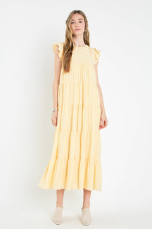 ENGLISH FACTORY - English Factory - Tiered Maxi Dress - DRESSES available at Objectrare