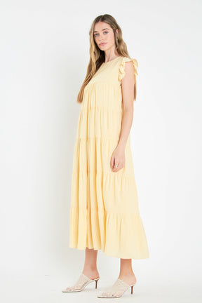 ENGLISH FACTORY - English Factory - Tiered Maxi Dress - DRESSES available at Objectrare