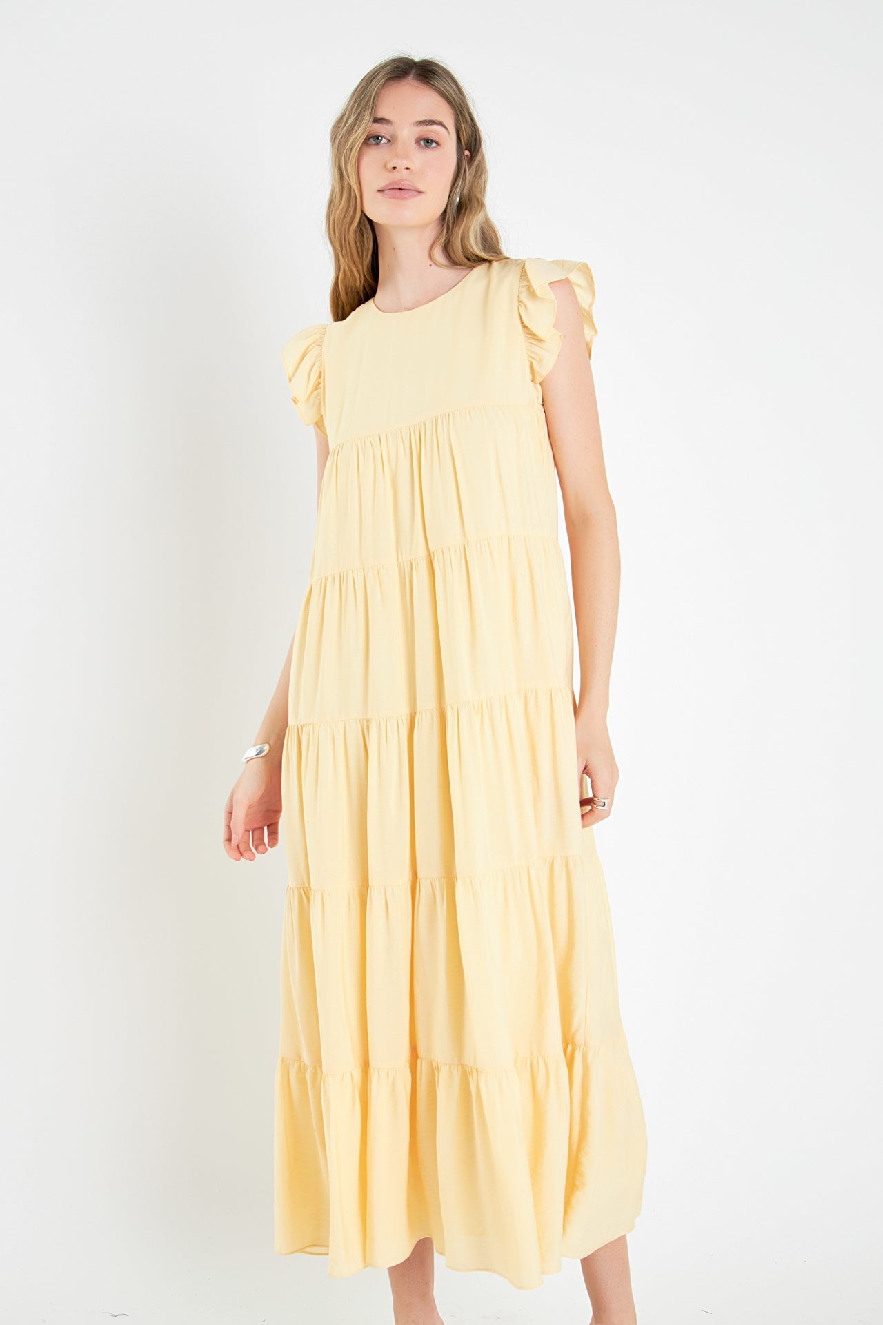 ENGLISH FACTORY - English Factory - Tiered Maxi Dress - DRESSES available at Objectrare