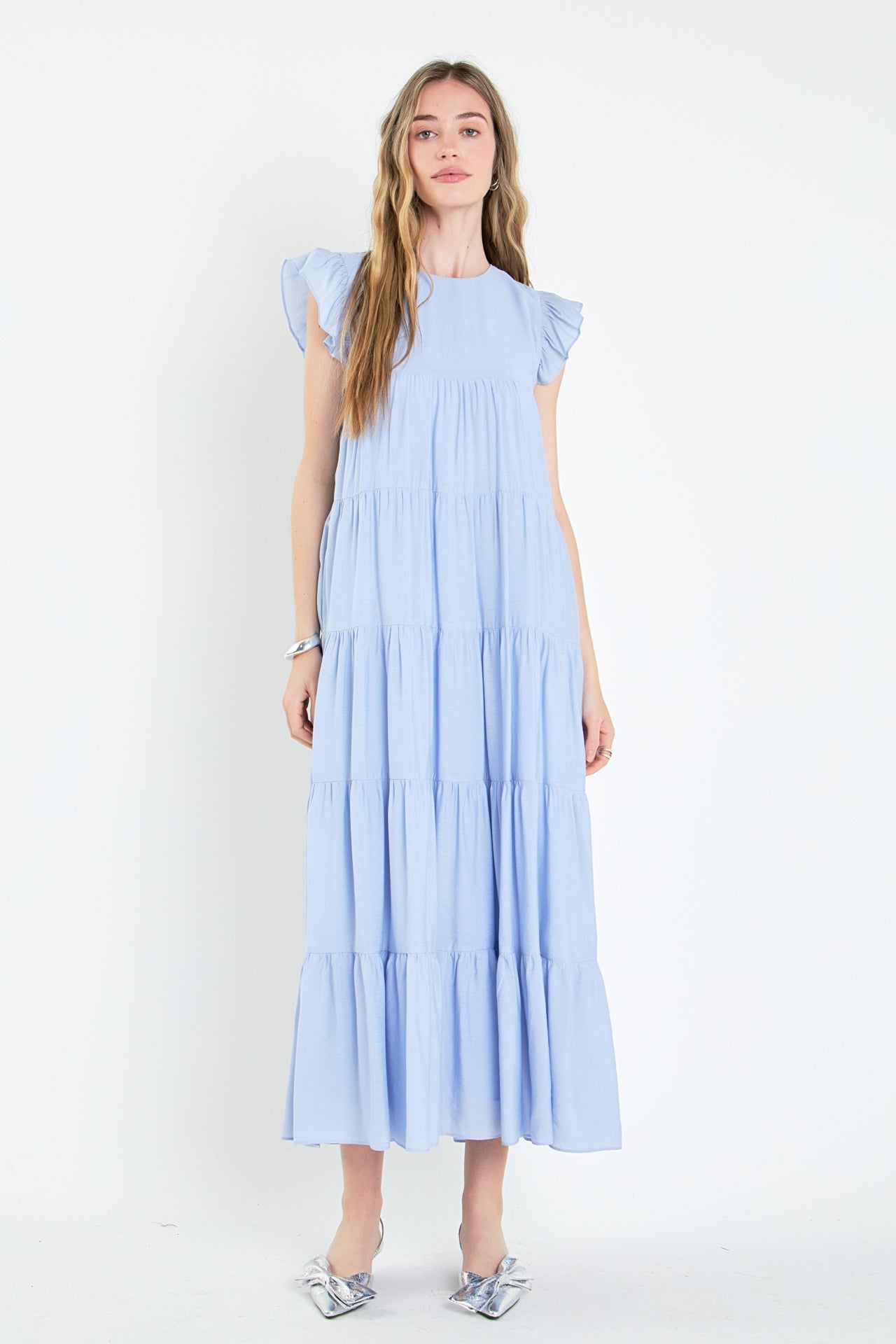 ENGLISH FACTORY - English Factory - Tiered Maxi Dress - DRESSES available at Objectrare