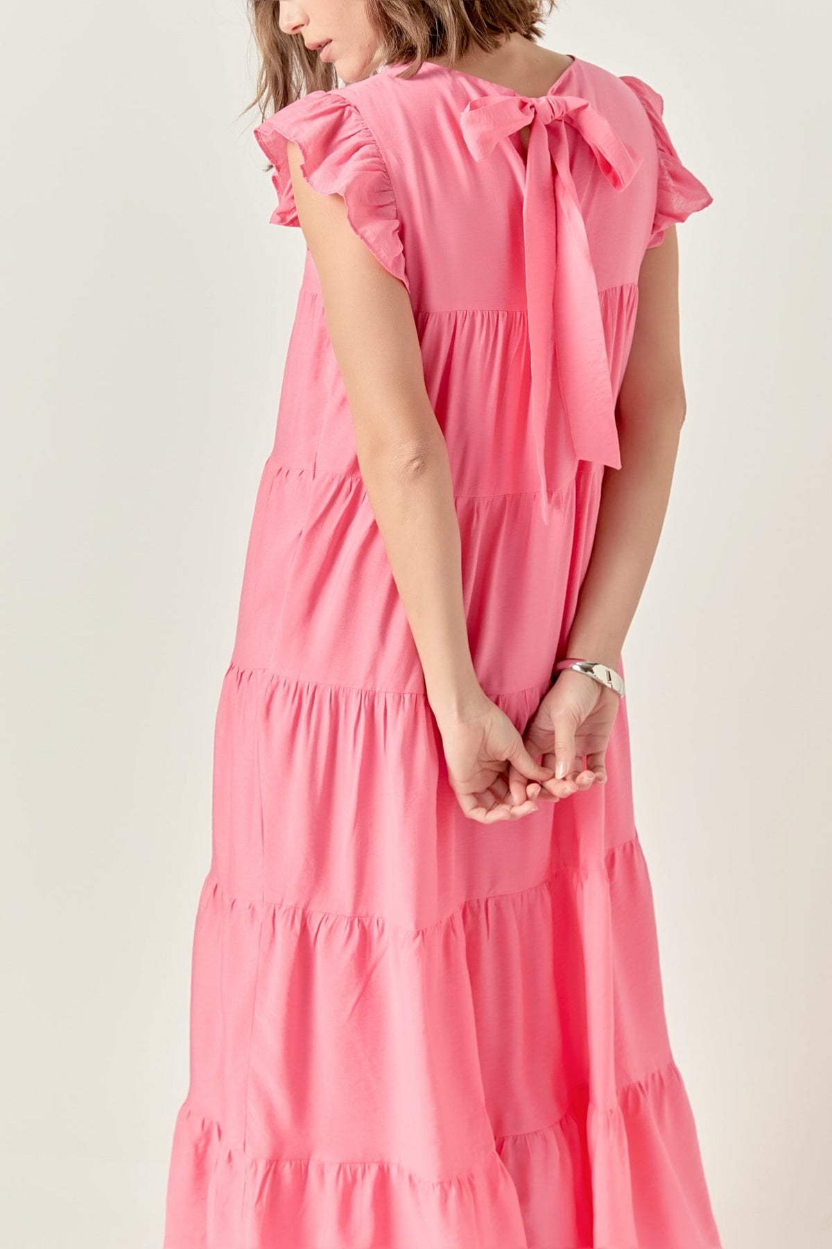 ENGLISH FACTORY - Tiered Maxi Dress - DRESSES available at Objectrare