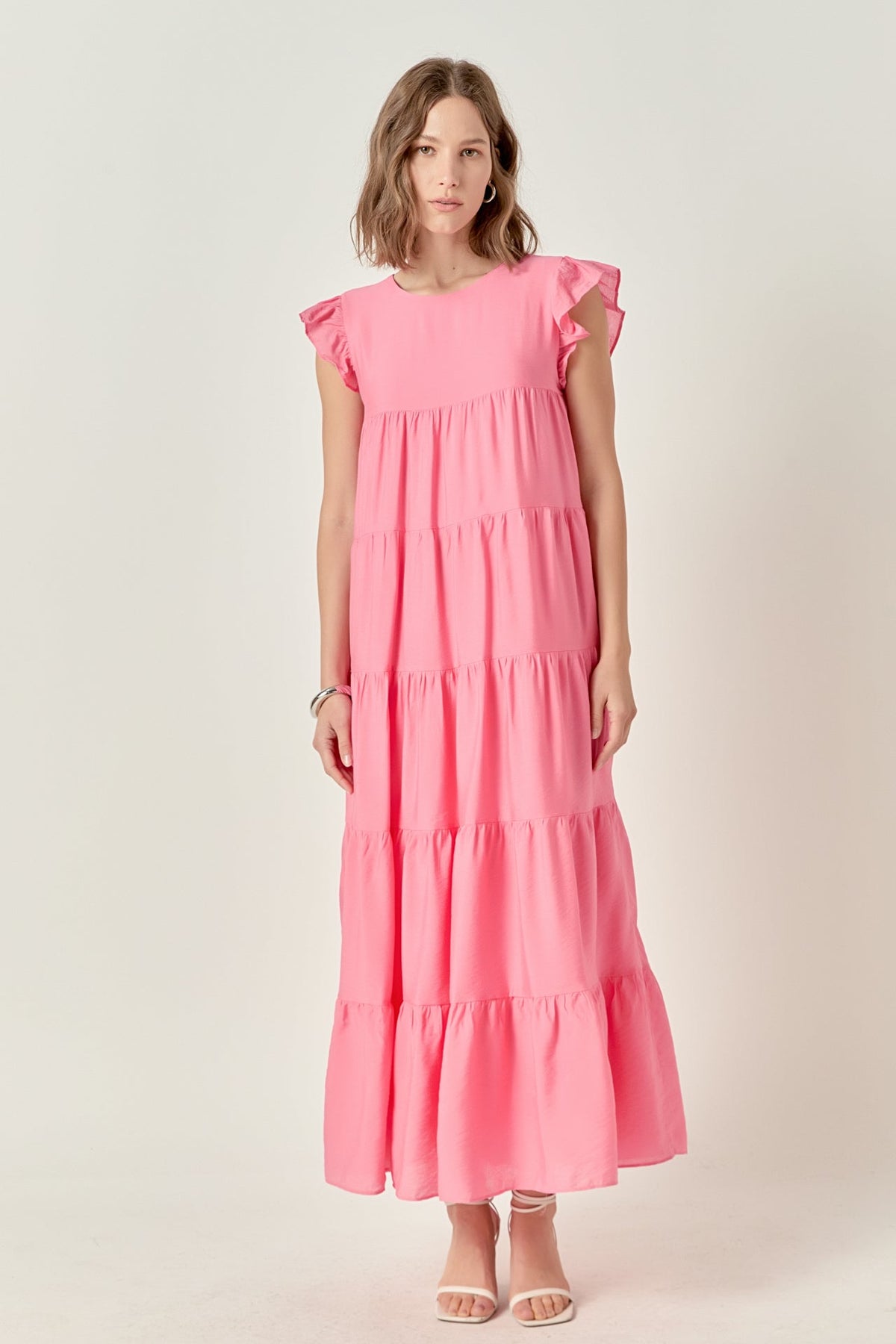 ENGLISH FACTORY - Tiered Maxi Dress - DRESSES available at Objectrare
