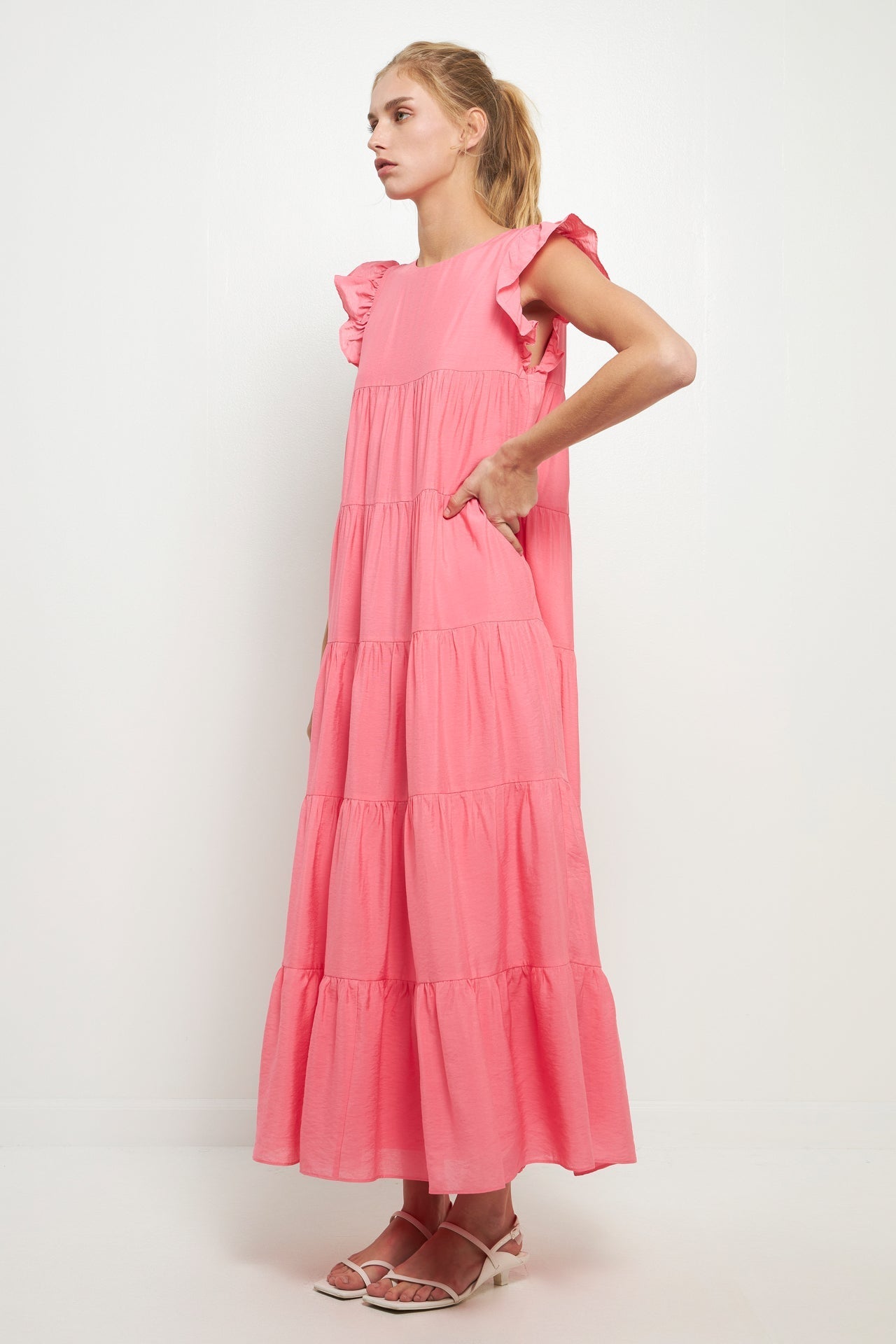 ENGLISH FACTORY - English Factory - Tiered Maxi Dress - DRESSES available at Objectrare