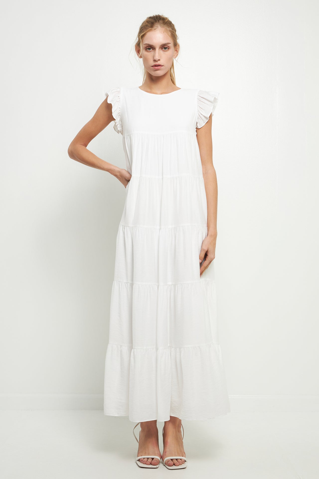 ENGLISH FACTORY - English Factory - Tiered Maxi Dress - DRESSES available at Objectrare