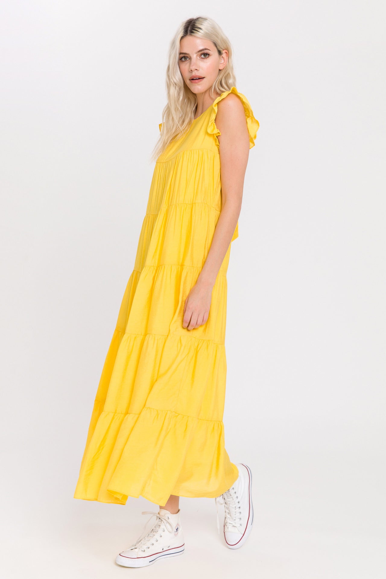 Ruffle Tiered Maxi Dress