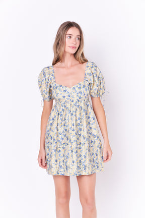 Floral Babydoll Dress