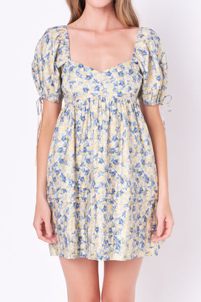 Floral Babydoll Dress