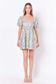 ENGLISH FACTORY - Floral Babydoll Dress - DRESSES available at Objectrare