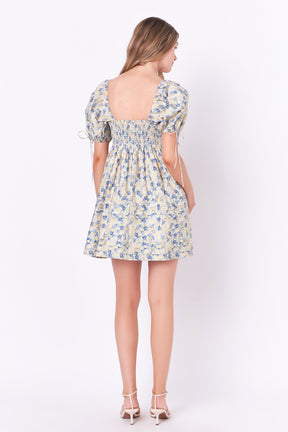ENGLISH FACTORY - Floral Babydoll Dress - DRESSES available at Objectrare