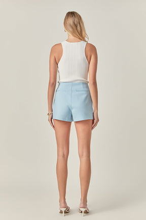 Colorblock Skort