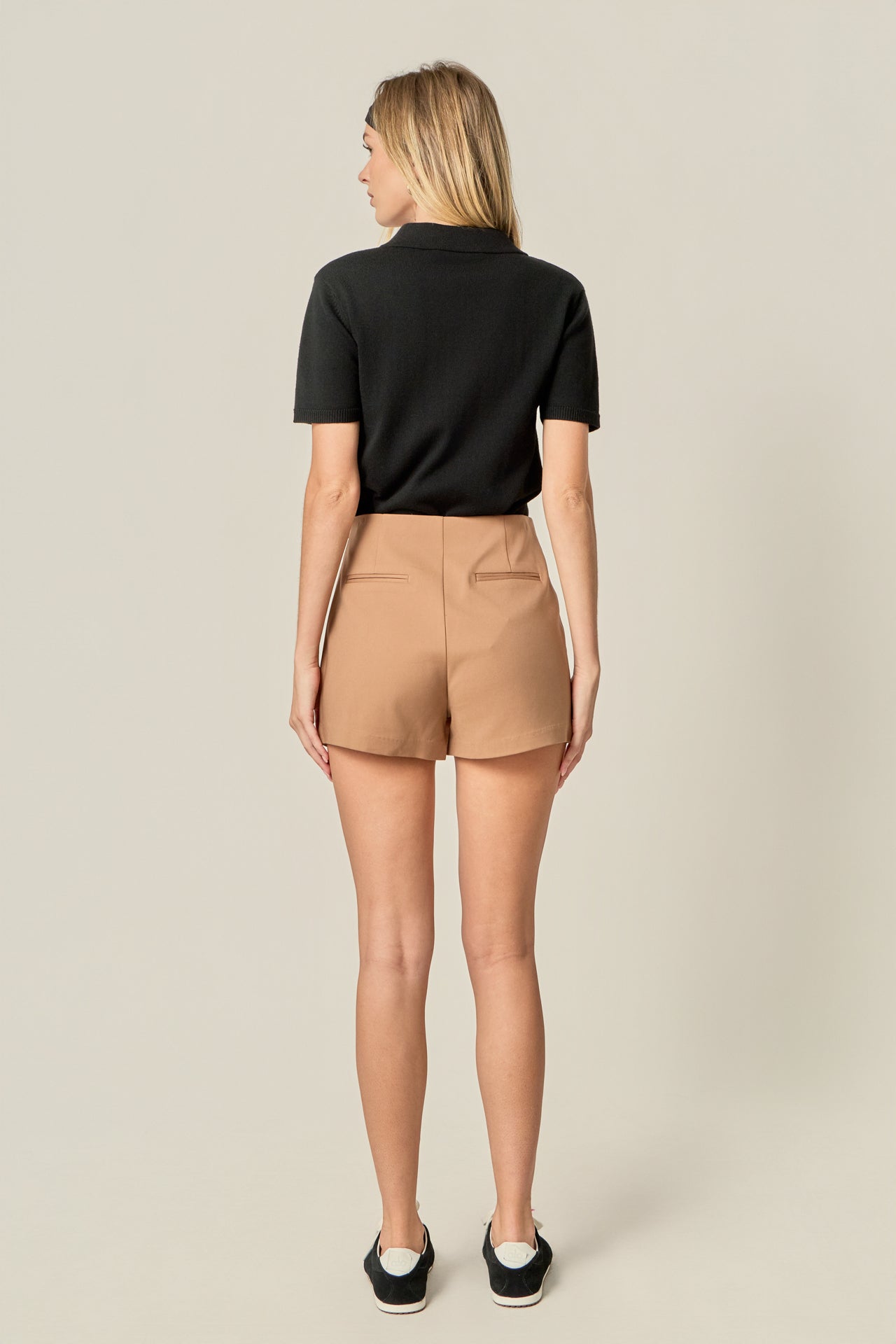 ENGLISH FACTORY - Colorblock High-Rise Skort - SKORTS available at Objectrare