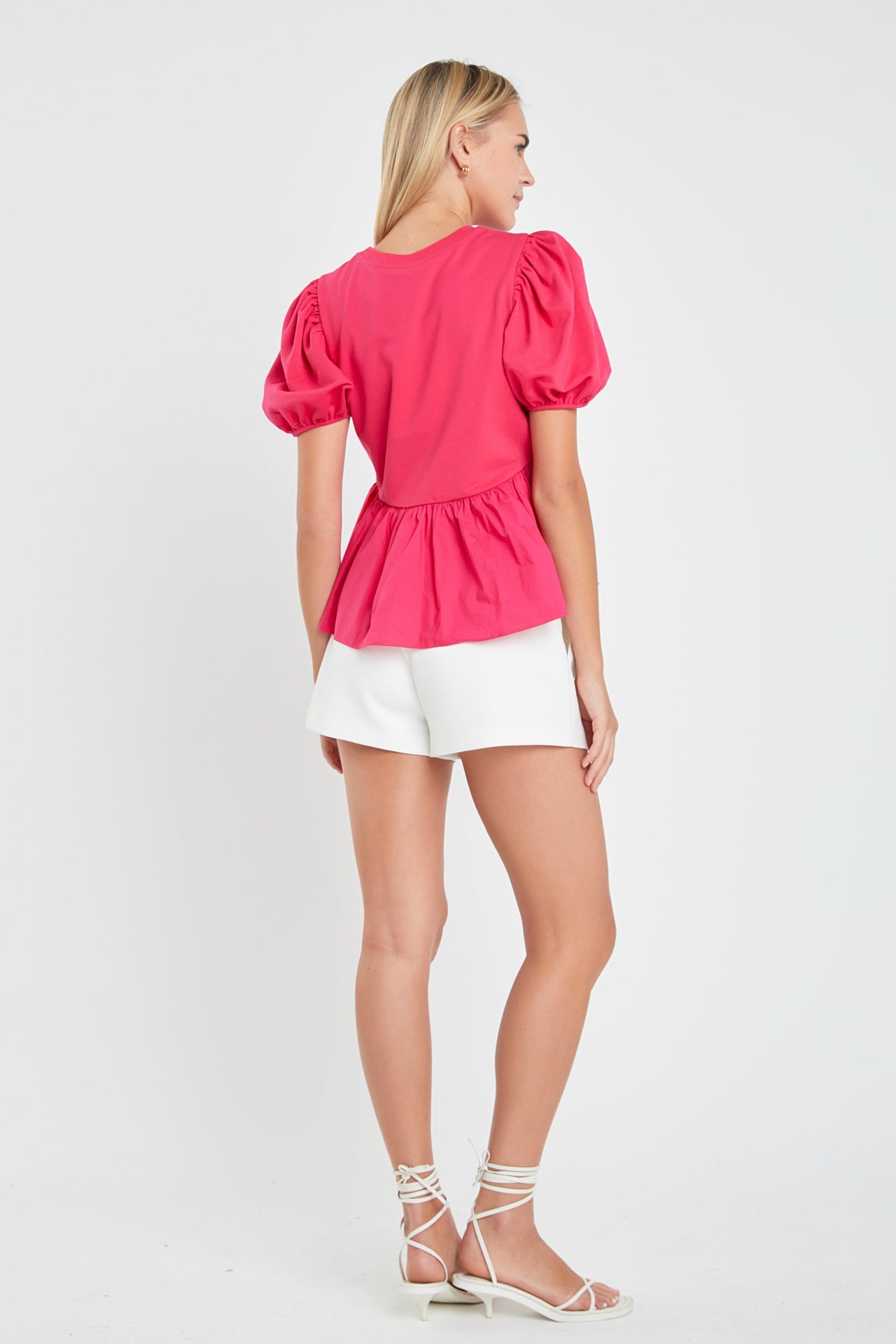 ENGLISH FACTORY - Mixed Media Top - TOPS available at Objectrare