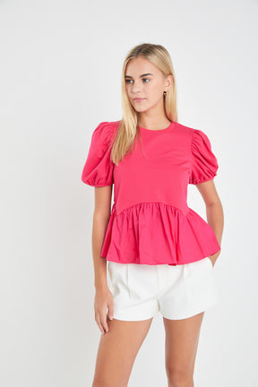 ENGLISH FACTORY - Mixed Media Top - TOPS available at Objectrare