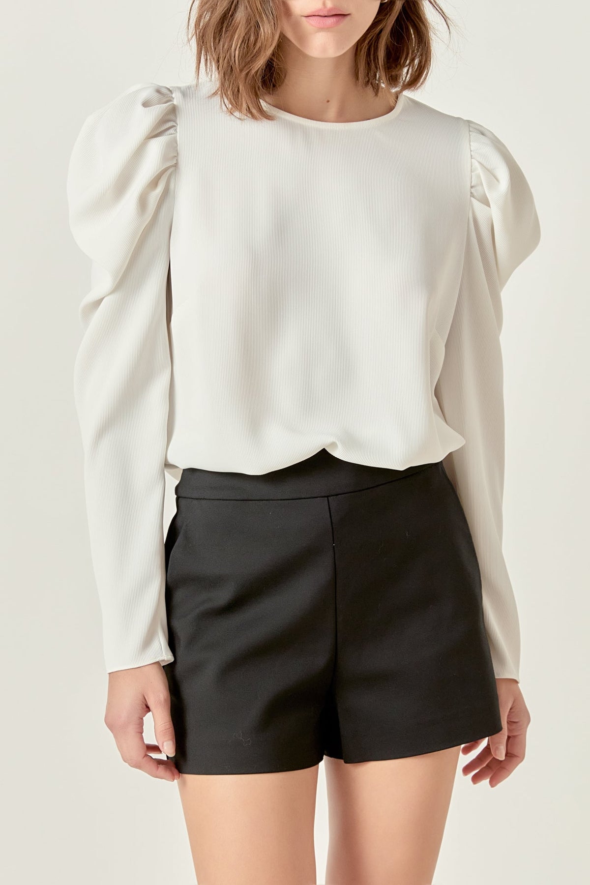 ENGLISH FACTORY - Puff Long Sleeve Top - TOPS available at Objectrare
