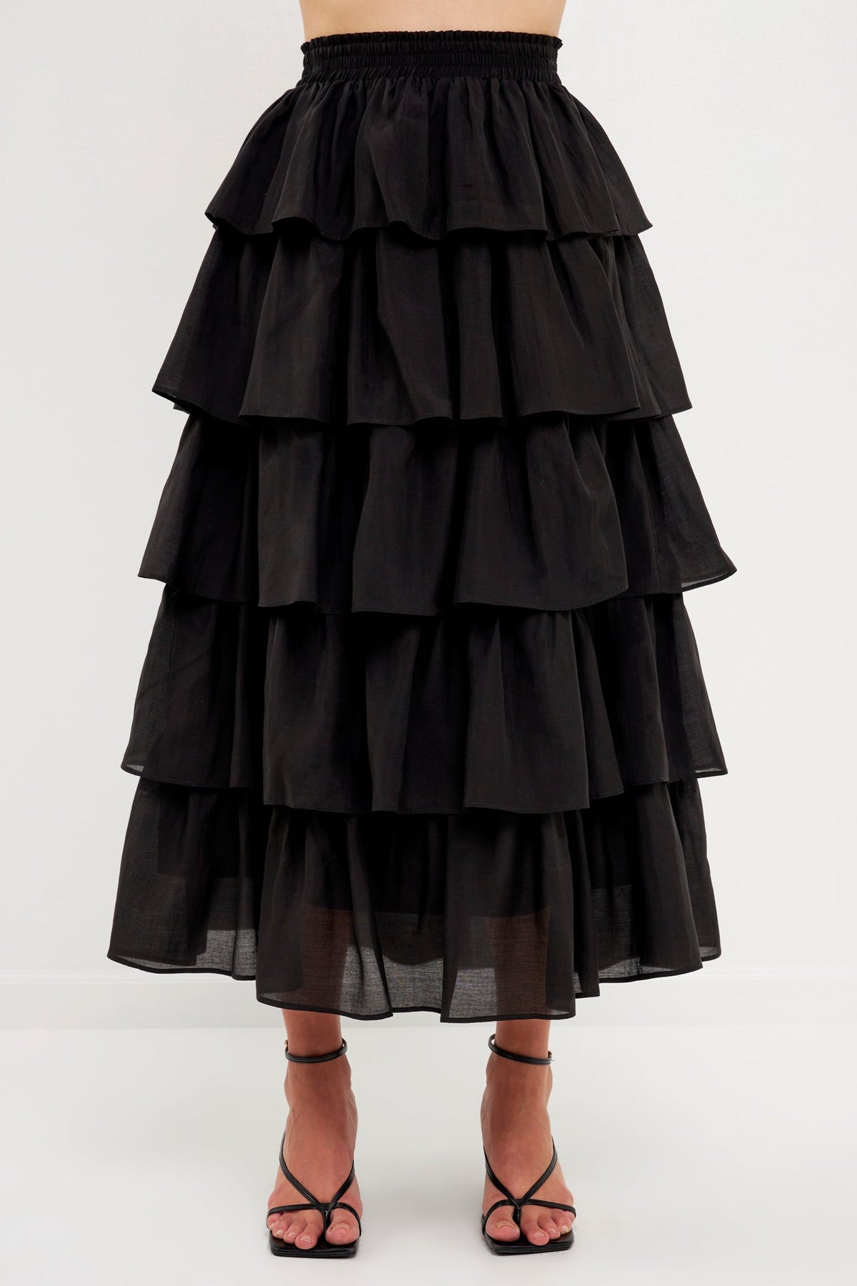 ENDLESS ROSE - Kang Kang Midi Skirt - SKIRTS available at Objectrare
