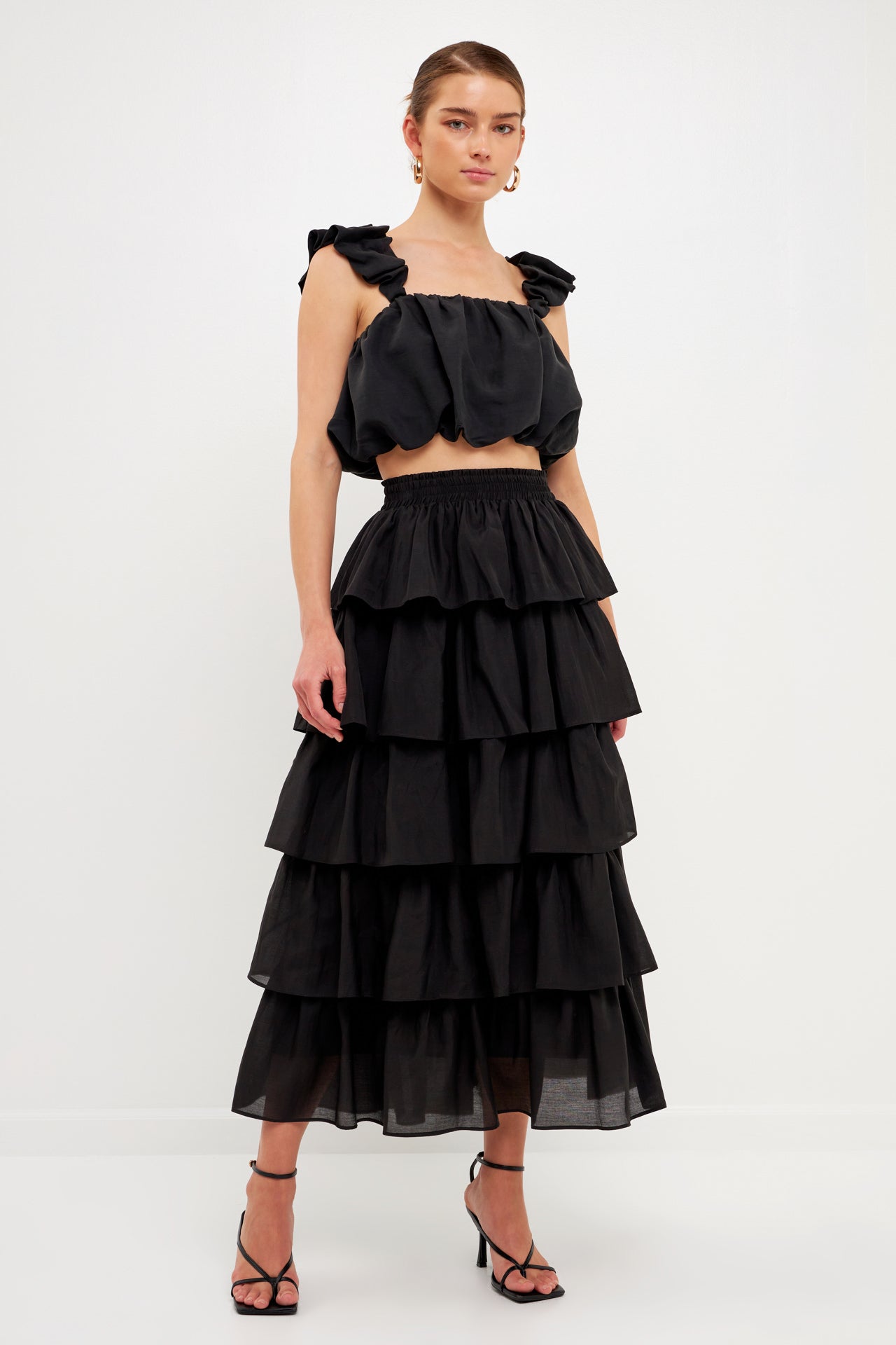 ENDLESS ROSE - Kang Kang Midi Skirt - SKIRTS available at Objectrare