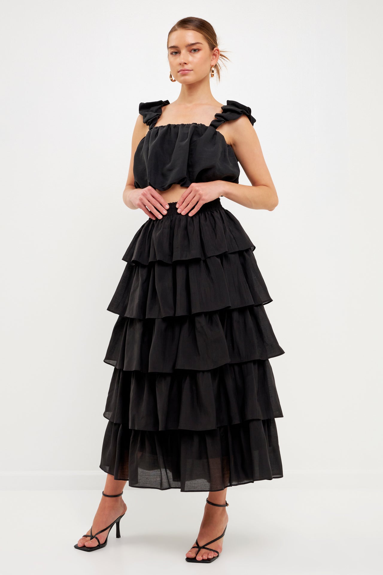 ENDLESS ROSE - Kang Kang Midi Skirt - SKIRTS available at Objectrare