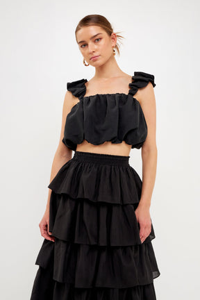 ENDLESS ROSE - Kang Kang Midi Skirt - SKIRTS available at Objectrare