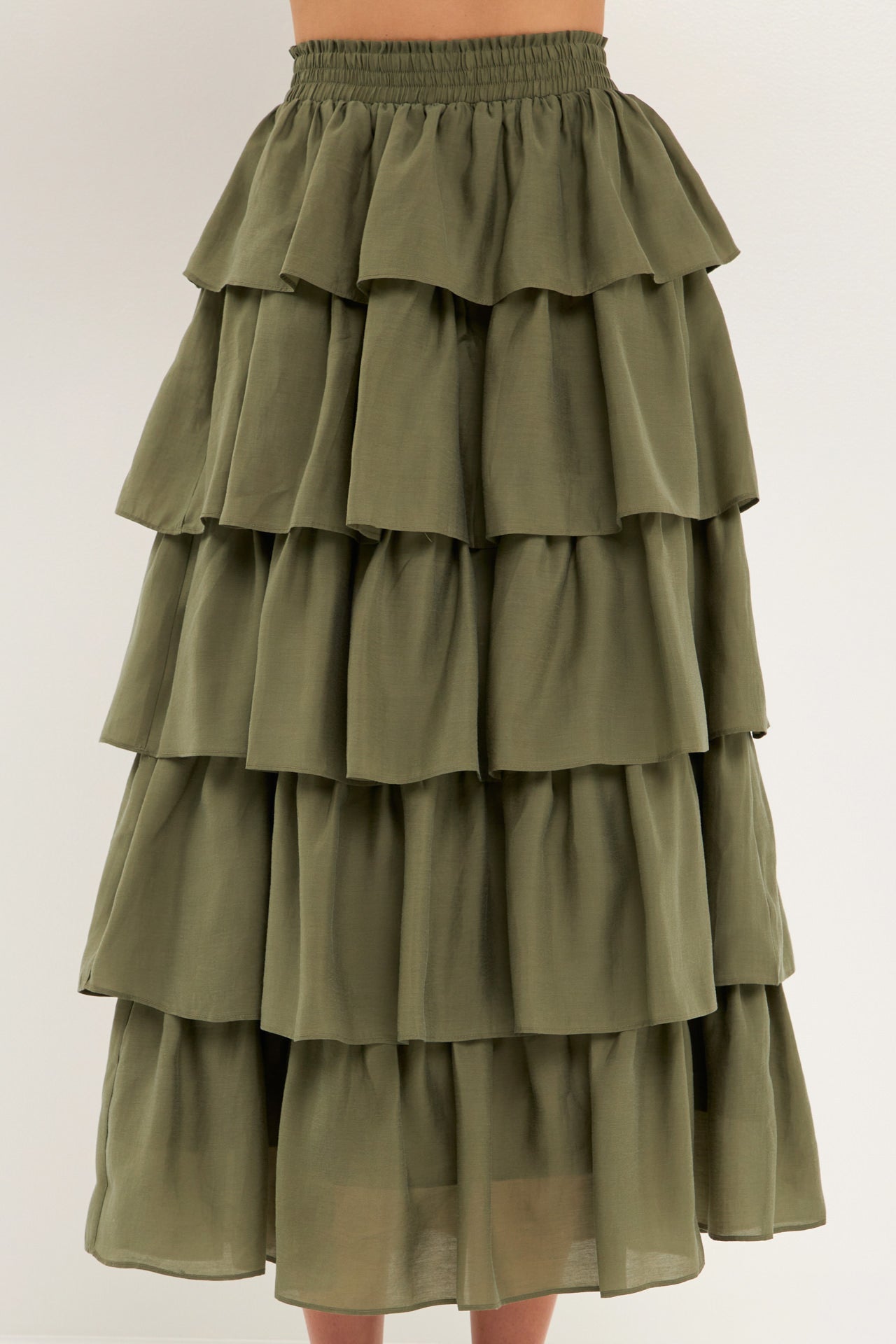 ENDLESS ROSE - Kang Kang Midi Skirt - SKIRTS available at Objectrare