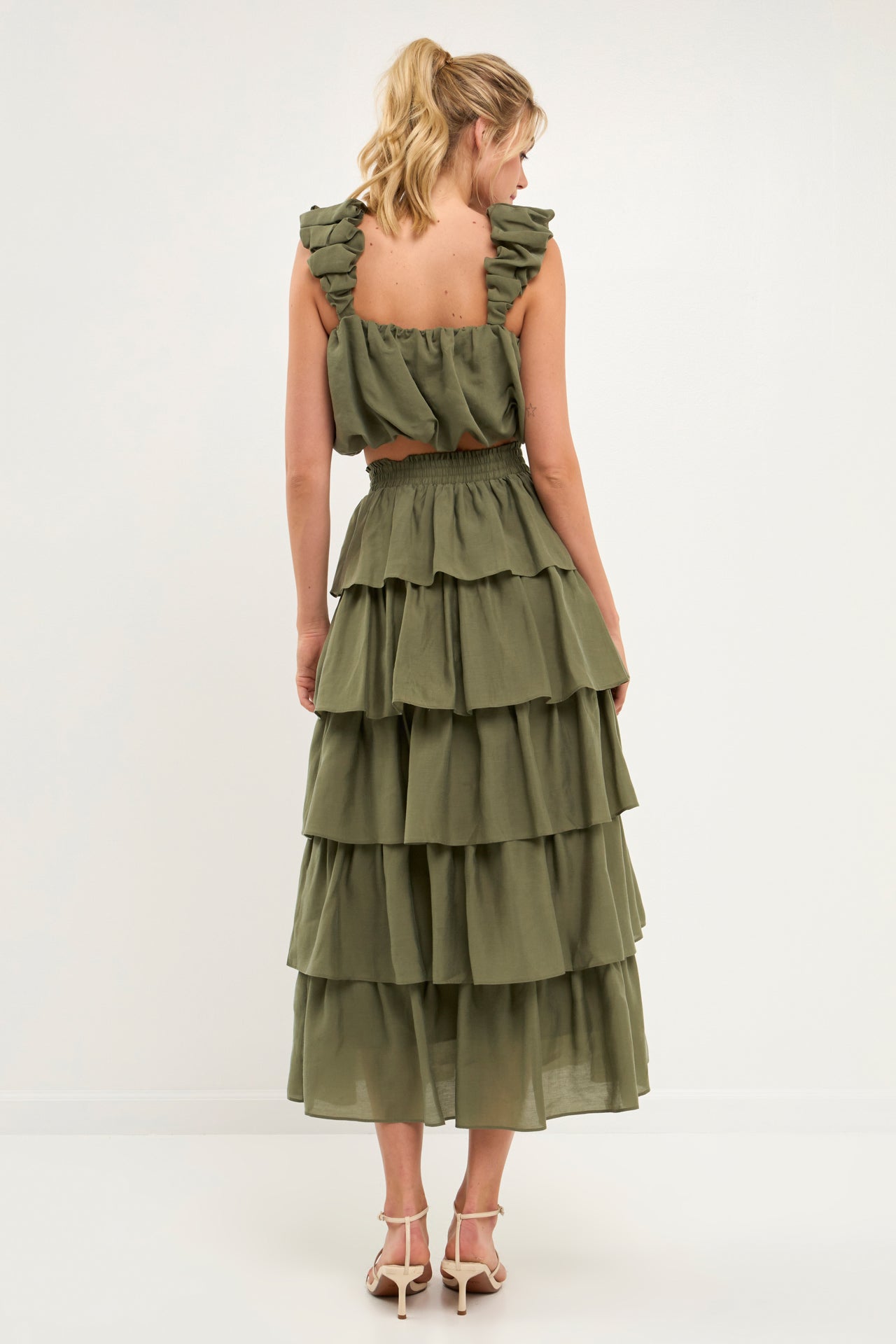 ENDLESS ROSE - Kang Kang Midi Skirt - SKIRTS available at Objectrare
