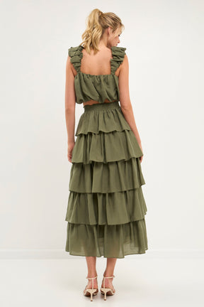 ENDLESS ROSE - Kang Kang Midi Skirt - SKIRTS available at Objectrare