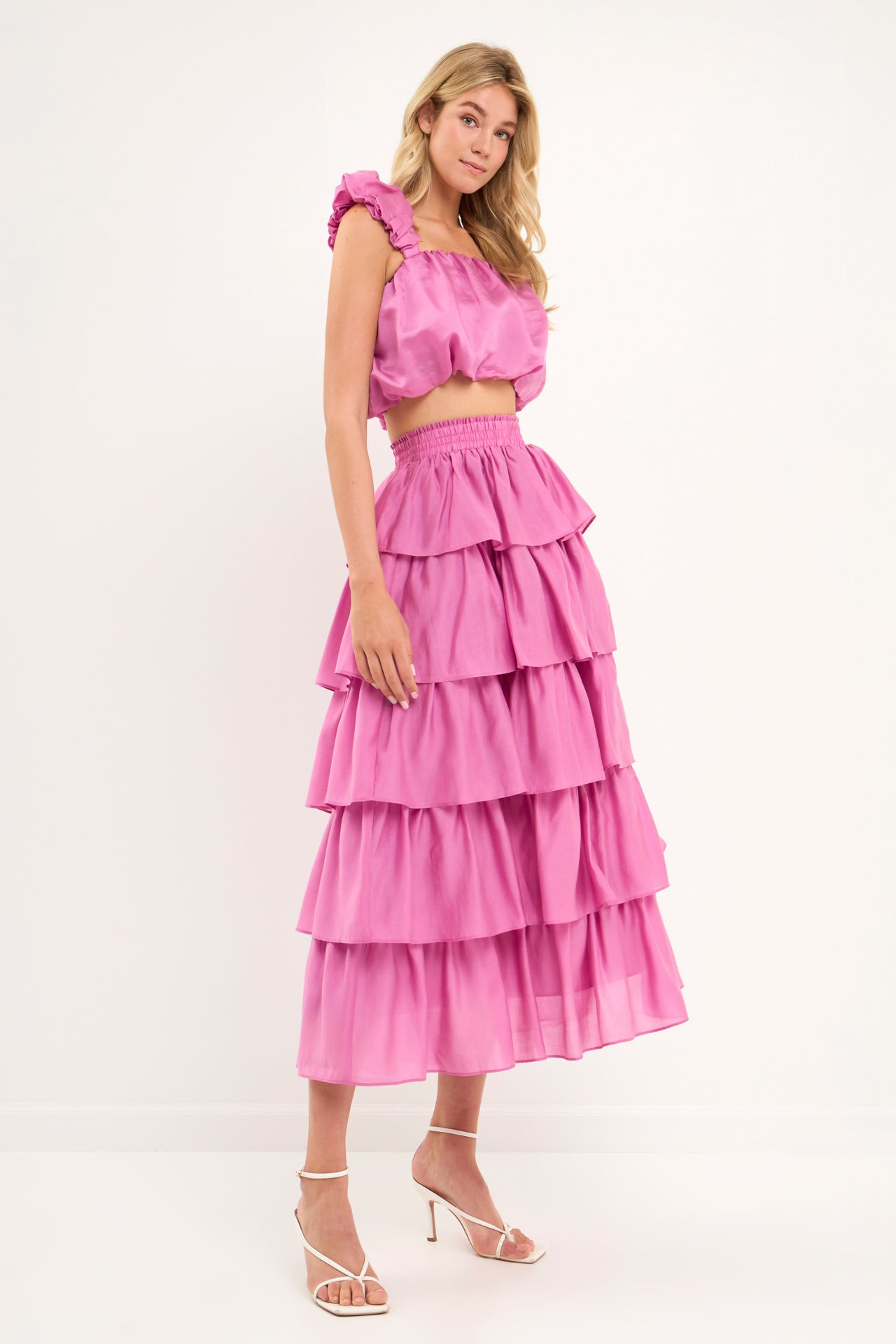 ENDLESS ROSE - Kang Kang Midi Skirt - SKIRTS available at Objectrare