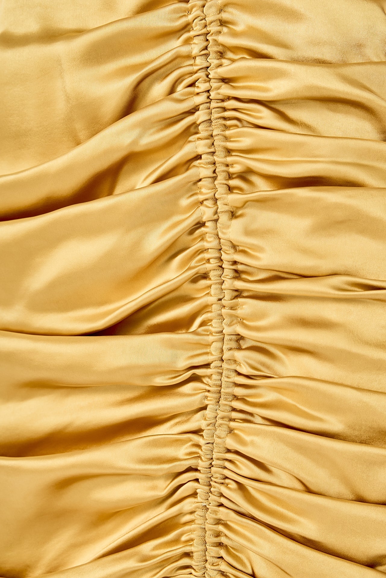 ENDLESS ROSE - Satin Wrapped & Shirred Mini Dress - DRESSES available at Objectrare