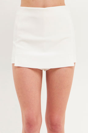 ENDLESS ROSE - High-Waisted Skort - SKORTS available at Objectrare