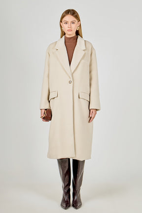 ENDLESS ROSE - Single Button Coat - COATS available at Objectrare