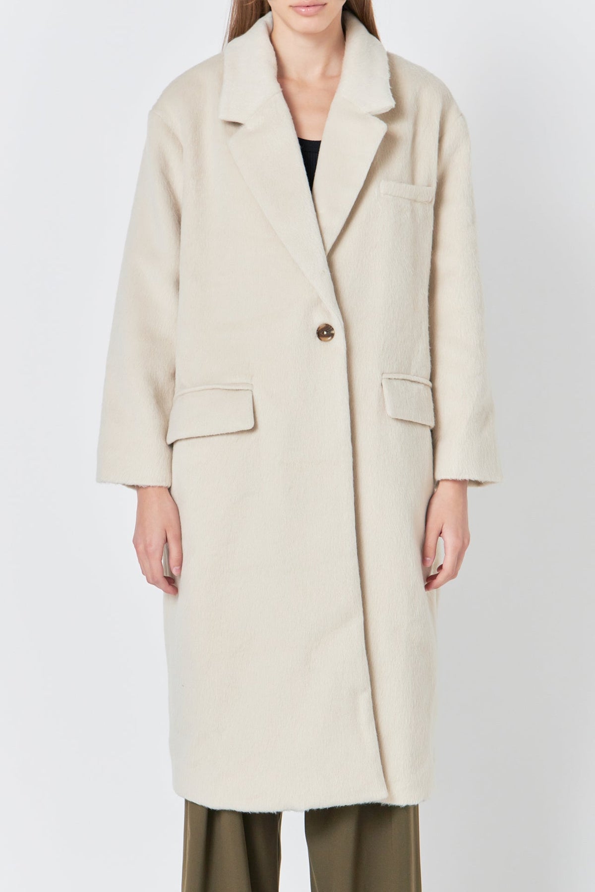 ENDLESS ROSE - Endless Rose - Single Button Coat - COATS available at Objectrare