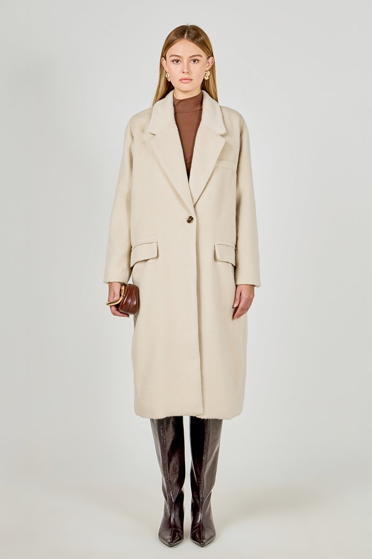 ENDLESS ROSE - Single Button Coat - COATS available at Objectrare