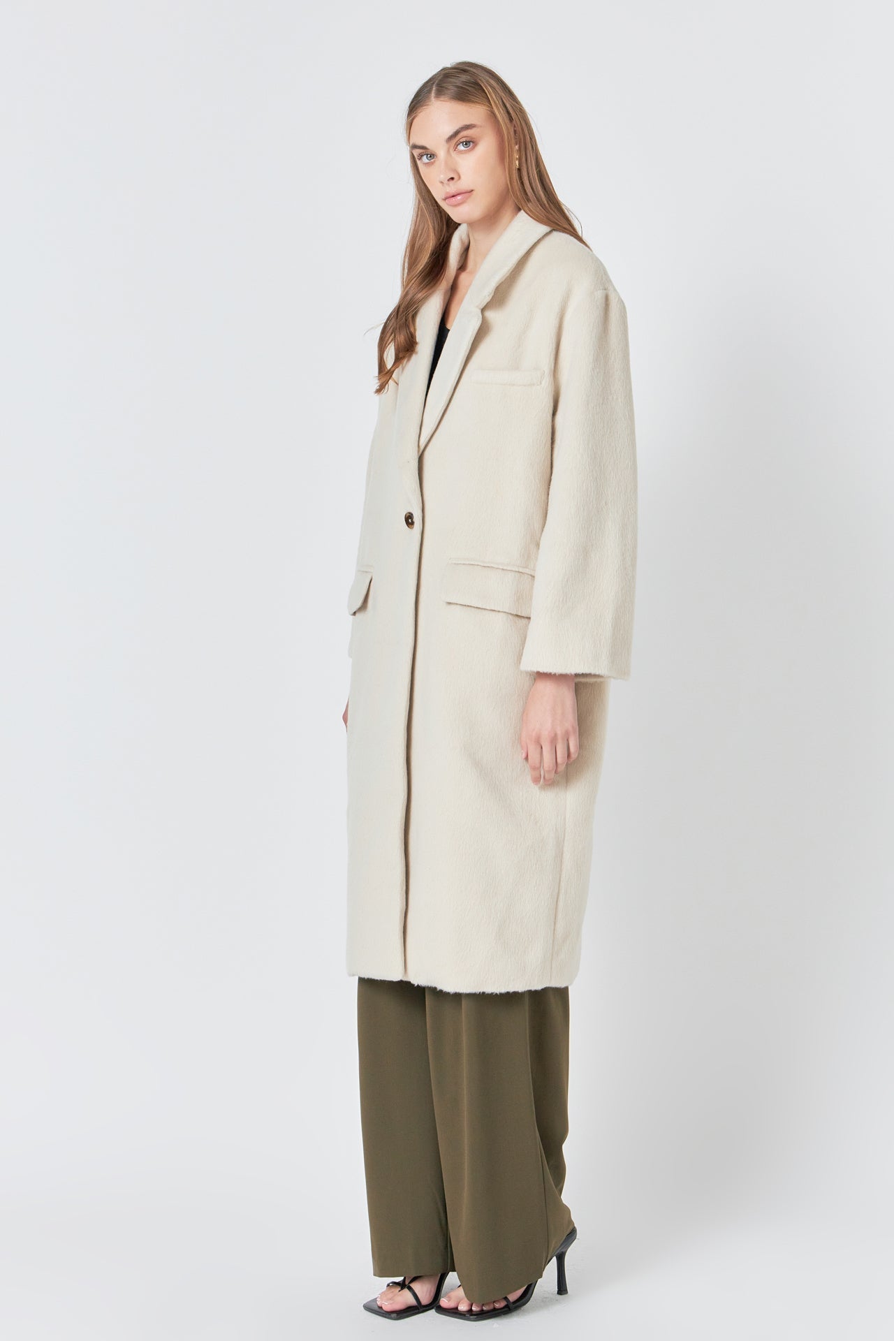 ENDLESS ROSE - Endless Rose - Single Button Coat - COATS available at Objectrare