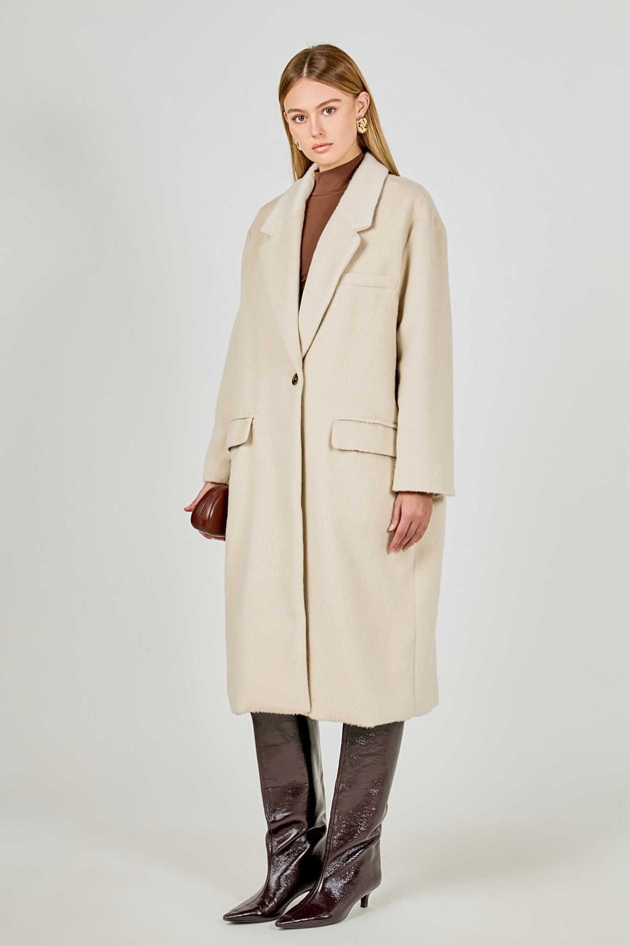 ENDLESS ROSE - Single Button Coat - COATS available at Objectrare