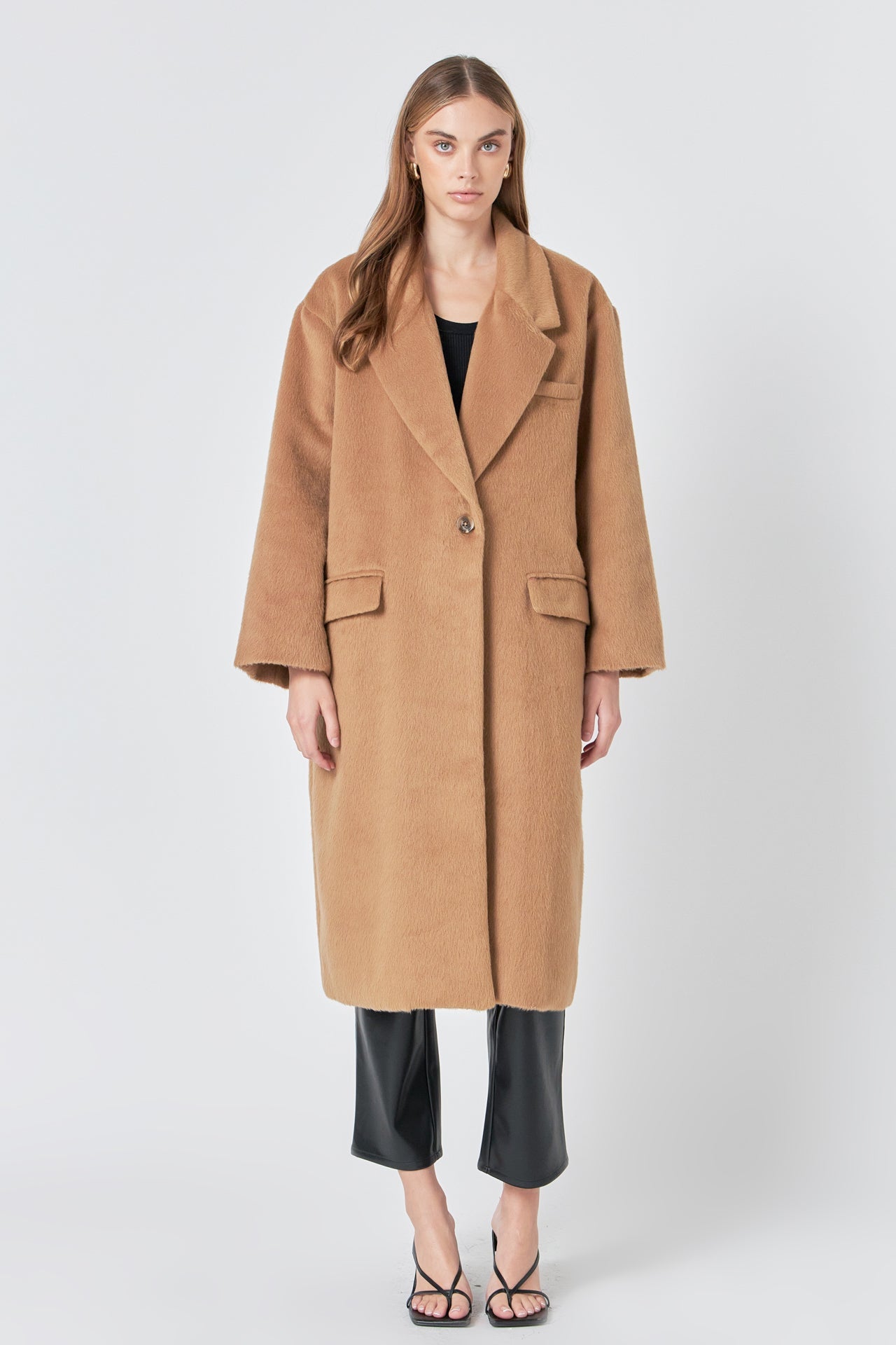 ENDLESS ROSE - Endless Rose - Single Button Coat - COATS available at Objectrare