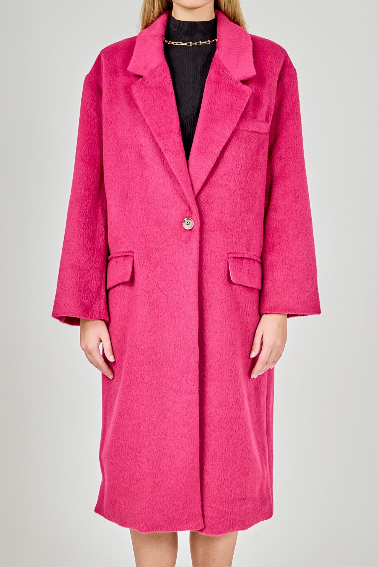 ENDLESS ROSE - Single Button Coat - COATS available at Objectrare