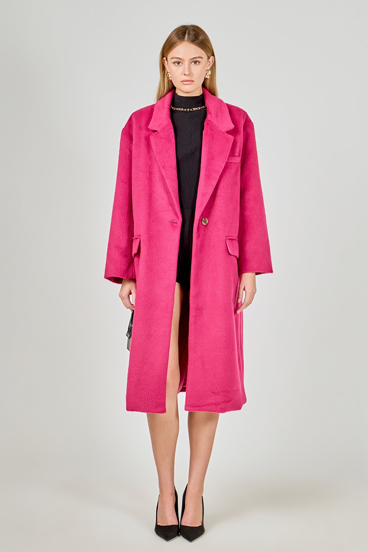 ENDLESS ROSE - Single Button Coat - COATS available at Objectrare